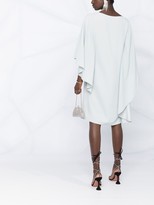 Thumbnail for your product : Alberta Ferretti Long Draped Sleeves Dress