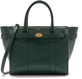 Thumbnail for your product : Mulberry Small Zipped Bayswater Black Small Classic Grain