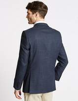 Thumbnail for your product : Marks and Spencer Textured 2 Button Regular Fit Jacket