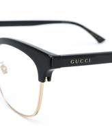 Thumbnail for your product : Gucci Eyewear oval frame glasses