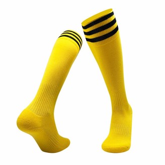 Hongyupu Men's Long Socks Men's Long Socks Boot Socks For Men White Trainer Socks  Socks For Men Cotton White Socks Men Men's Socks Mens Trainer Socks Yellow  M - ShopStyle