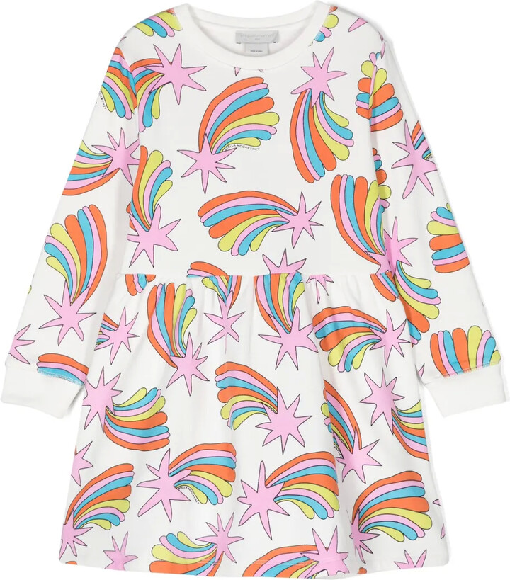 Stella McCartney Kids Shooting Stars-Print Dress ShopStyle