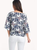 Thumbnail for your product : Ella Moss Tadala Flared Sleeve Crop Top