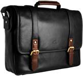 Thumbnail for your product : Mancini Calabria Leather Laptop Messenger Bag