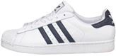 Thumbnail for your product : adidas Mens Superstar 2 Trainers White/Navy