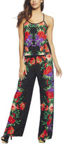 Thumbnail for your product : Arden B Tropical Flower Palazzo Pants