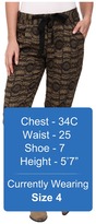 Thumbnail for your product : Free People Printed Linen Relaxed Cropped Tie Pants