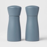 Thumbnail for your product : Threshold 2pc Acacia Indented Salt and Pepper Grinder Set Blue