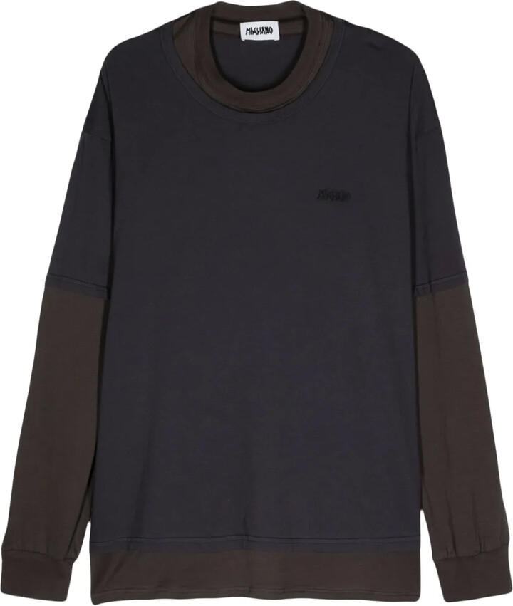 Magliano Two-tone Cotton Oversize Trauma T-shirt - ShopStyle