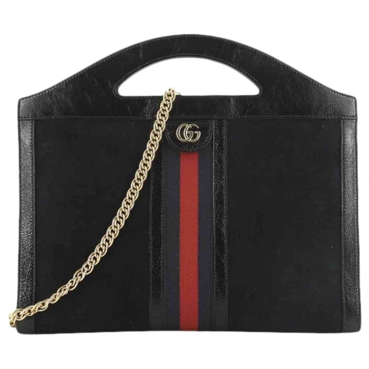 navy suede clutch bag