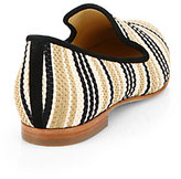 Thumbnail for your product : Cole Haan Sabrina Woven Leather & Suede Loafers