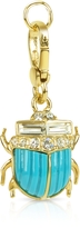 Thumbnail for your product : Juicy Couture Blue Scarab Charm