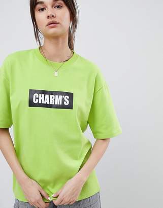 Charms Charm's Oversized Logo T-Shirt