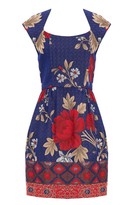 Thumbnail for your product : Alice + Olivia Laguna Sheer Back Tulip Dress