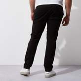 Thumbnail for your product : River Island Mens Big and Tall black skinny fit chinos