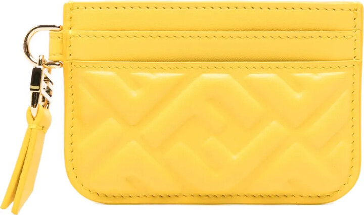 Fendi Embossed-Logo Wallet