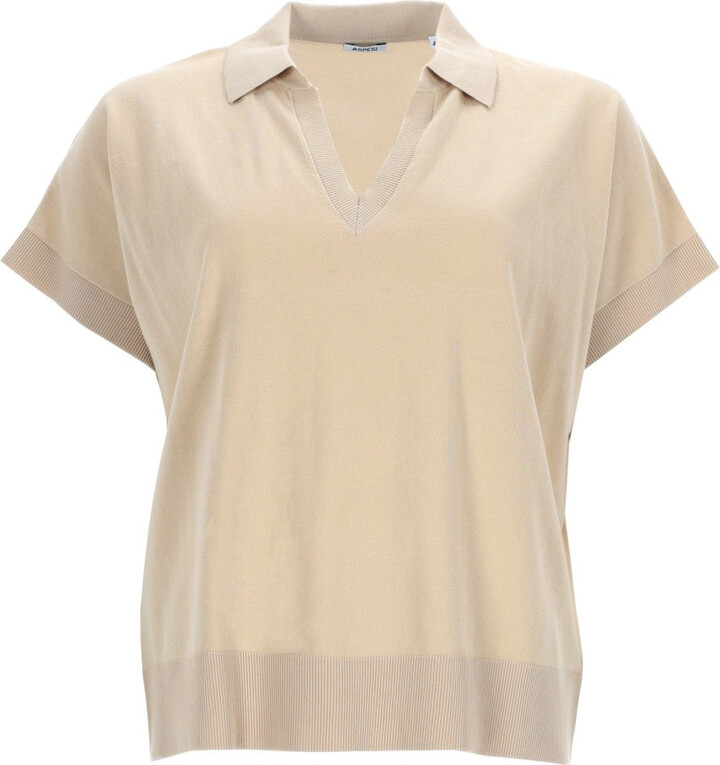 Aspesi Shirt With Polo Collar