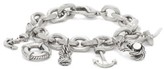 Thumbnail for your product : Saint Laurent Nautical-charm Bracelet - Silver