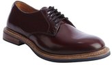 Thumbnail for your product : Ben Sherman mahogany shined leather lace up oxfords