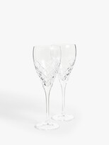 Thumbnail for your product : John Lewis & Partners Lucca Cut Glass Wine Goblets, 320ml, Set of 2, Clear