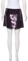 Thumbnail for your product : Theory Sequin Mini Skirt