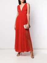 Thumbnail for your product : Maria Lucia Hohan pleated plunge dress
