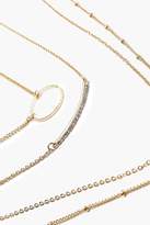 Thumbnail for your product : boohoo Choker Charm Layered Necklace
