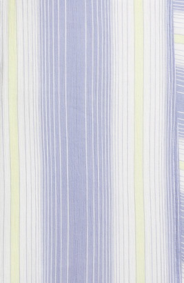 Caslon Print Flutter Sleeve Maxi Dress