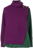 Thumbnail for your product : Sacai loose fitted sweater
