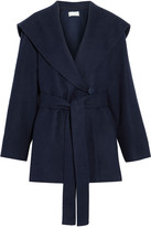 Thumbnail for your product : The Row Reyna Cotton And Wool-blend Felt Hooded Jacket