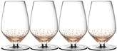 Thumbnail for your product : American Atelier American Atelier Gold Luster Set of 4 Wine Glasses