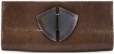 Thumbnail for your product : Giorgio Armani Pre-Owned Emebellished Envelope Clutch