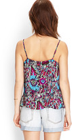 Thumbnail for your product : Forever 21 Ruffled Floral Print Cami