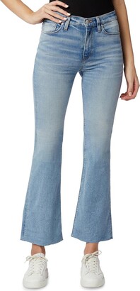 Hudson Barbara Womens High Waist Crop Bootcut Jeans