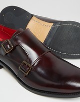 Thumbnail for your product : Base London XXI Nash Leather Monk Shoes
