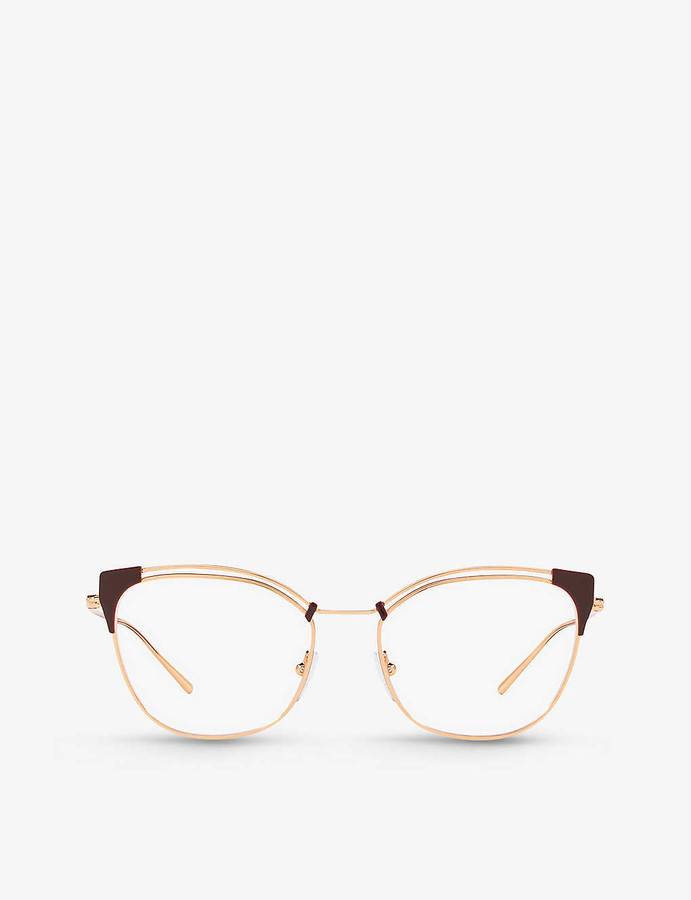 prada metal eyeglasses