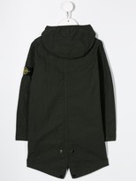 Thumbnail for your product : Stone Island Junior Hooded Raincoat