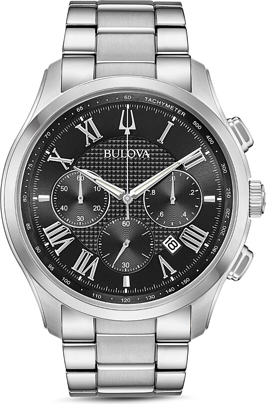 Bulova Wilton Watch, 46.5mm