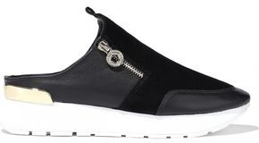 donna karan slip on sneakers