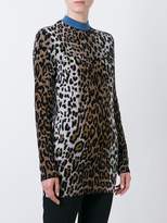 Thumbnail for your product : Stella McCartney cheetah crew neck jumper