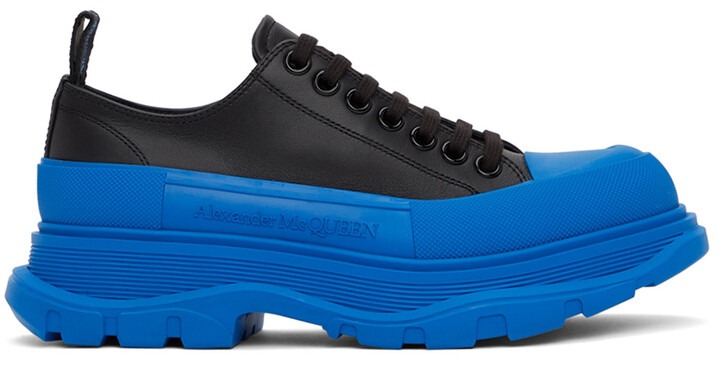 Alexander McQueen Blue Men's Sneakers & Athletic Shoes | ShopStyle