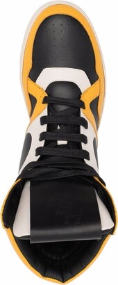 Human Recreational Services Colour-Block Panelled Sneakers