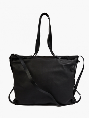Lanvin Black Leather 2-in-1 Bag