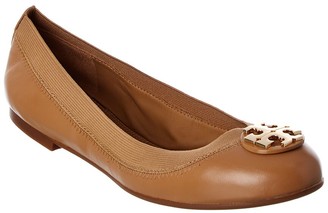 claire elastic ballet flats tory burch