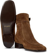 Thumbnail for your product : Saint Laurent Miles Suede Boots