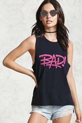 Forever 21 Bad Graphic Muscle Tee