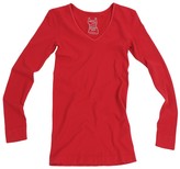 Thumbnail for your product : Tees by Tina Long Sleeve V Neck