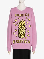 Thumbnail for your product : Gucci Exotica pineapple-print sweatshirt