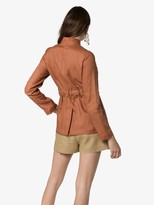 Thumbnail for your product : USISI SISTER Alma belted jacket