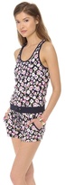Thumbnail for your product : Juicy Couture Floral Terry Romper